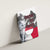 Greenland Canvas Wall Art with Arctic Fox, Mountains, and Frozen Yet Fierce Text Design
