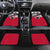 Greenland Car Mats with Arctic Fox, Mountains, and Frozen Yet Fierce Text Design