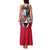 Greenland Family Matching Tank Maxi Dress and Hawaiian Shirt with Arctic Fox, Mountains, and Frozen Yet Fierce Text Design