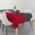 Greenland Tablecloth with Arctic Fox, Mountains, and Frozen Yet Fierce Text Design