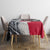 Greenland Tablecloth with Arctic Fox, Mountains, and Frozen Yet Fierce Text Design
