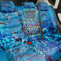 Prince Hall Freemasonry Back Car Seat Cover Compasses Masonic Art - Urban Graffiti Style