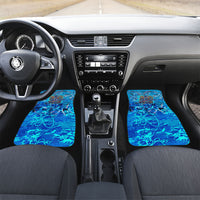 Prince Hall Freemasonry Car Mats Compasses Masonic Art - Urban Graffiti Style