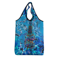 Prince Hall Freemasonry Grocery Bag Compasses Masonic Art - Urban Graffiti Style