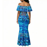 Prince Hall Freemasonry Mermaid Dress Compasses Masonic Art - Urban Graffiti Style
