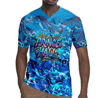Prince Hall Freemasonry Rugby Jersey Compasses Masonic Art - Urban Graffiti Style