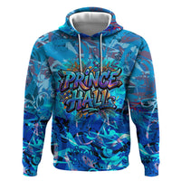 Prince Hall Freemasonry Zip Hoodie Compasses Masonic Art - Urban Graffiti Style