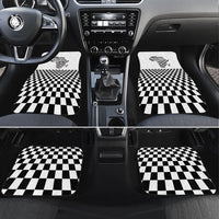 Prince Hall Affiliated Freemasonry Car Mats Classic Masonic Pillars Boaz Jachin Checkerboard Africa Map