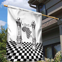 Prince Hall Affiliated Freemasonry Garden Flag Classic Masonic Pillars Boaz Jachin Checkerboard Africa Map