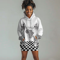 Prince Hall Affiliated Freemasonry Hoodie Dress Classic Masonic Pillars Boaz Jachin Checkerboard Africa Map