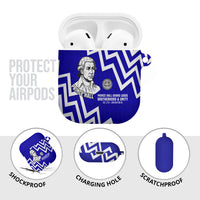 Prince Hall Grand Lodge AirPods Case Founder Portrait Geometric Brotherhood