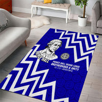 Prince Hall Grand Lodge Area Rug Founder Portrait Geometric Brotherhood
