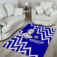 Prince Hall Grand Lodge Area Rug Founder Portrait Geometric Brotherhood
