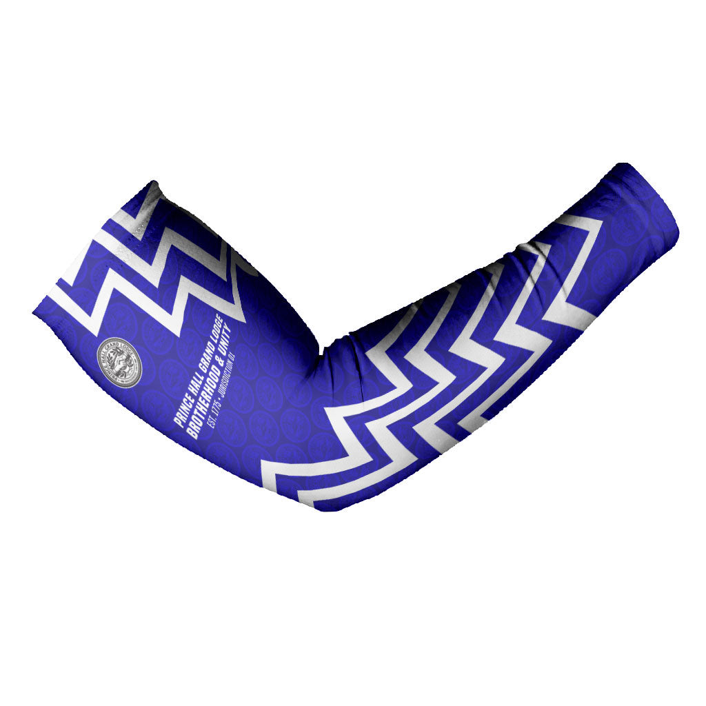 Prince Hall Grand Lodge Arm Sleeves Founder Portrait Geometric Brotherhood
