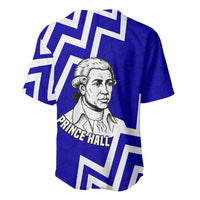 Prince Hall Grand Lodge Baseball Jersey Founder Portrait Geometric Brotherhood