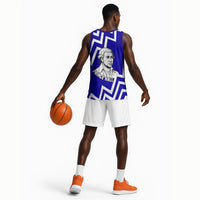 Prince Hall Grand Lodge Basketball Jersey Founder Portrait Geometric Brotherhood