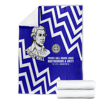 Prince Hall Grand Lodge Blanket Founder Portrait Geometric Brotherhood
