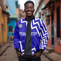 Prince Hall Grand Lodge Bomber Jacket Founder Portrait Geometric Brotherhood