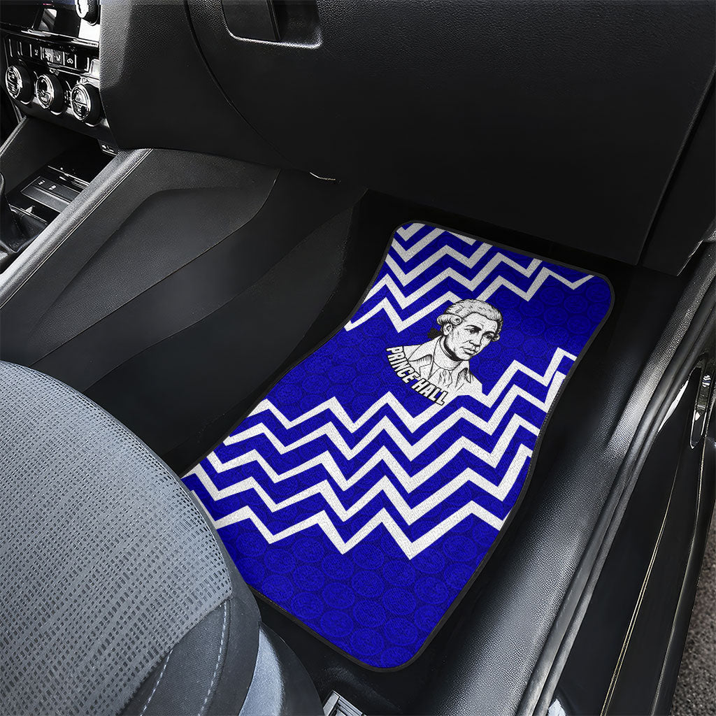 Prince Hall Grand Lodge Car Mats Founder Portrait Geometric Brotherhood