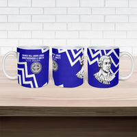 Prince Hall Grand Lodge Ceramic Mug Founder Portrait Geometric Brotherhood