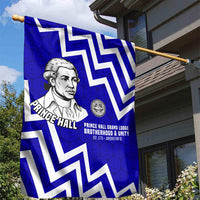 Prince Hall Grand Lodge Garden Flag Founder Portrait Geometric Brotherhood