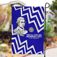 Prince Hall Grand Lodge Garden Flag Founder Portrait Geometric Brotherhood