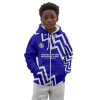 Prince Hall Grand Lodge Kid Hoodie Founder Portrait Geometric Brotherhood
