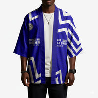 Prince Hall Grand Lodge Kimono Founder Portrait Geometric Brotherhood