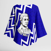 Prince Hall Grand Lodge Kimono Sleeve Blouse Founder Portrait Geometric Brotherhood