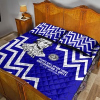 Prince Hall Grand Lodge Quilt Bed Set Founder Portrait Geometric Brotherhood