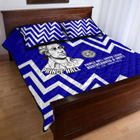 Prince Hall Grand Lodge Quilt Bed Set Founder Portrait Geometric Brotherhood