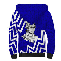 Prince Hall Grand Lodge Sherpa Hoodie Founder Portrait Geometric Brotherhood