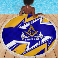 Prince Hall Freemasonry Beach Blanket Square and Compasses Masonic Brothers