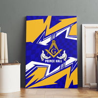 Prince Hall Freemasonry Canvas Wall Art Square and Compasses Masonic Brothers