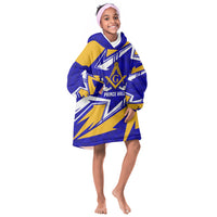 Prince Hall Freemasonry Kid Wearable Blanket Hoodie Square and Compasses Masonic Brothers