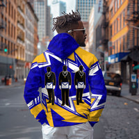 Prince Hall Freemasonry Zip Hoodie Square and Compasses Masonic Brothers