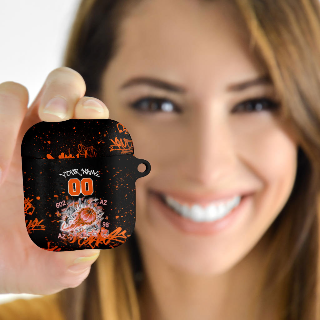 Personalized Arizona AirPods Case Graffiti Street Art Southwest Cactus Route 66 Retro