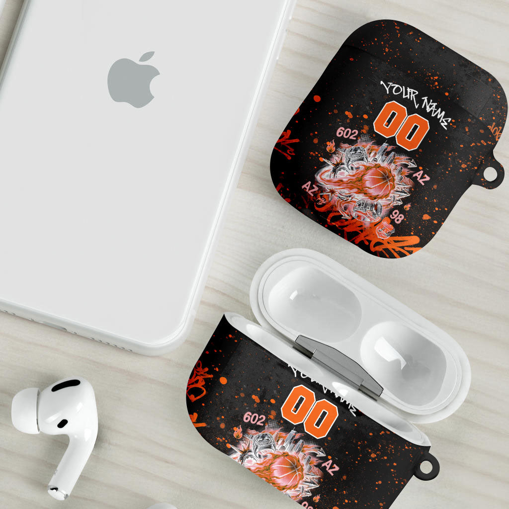 Personalized Arizona AirPods Case Graffiti Street Art Southwest Cactus Route 66 Retro