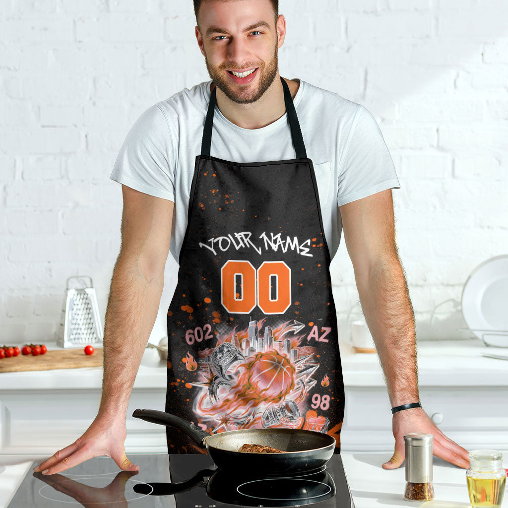 Personalized Arizona Apron Graffiti Street Art Southwest Cactus Route 66 Retro