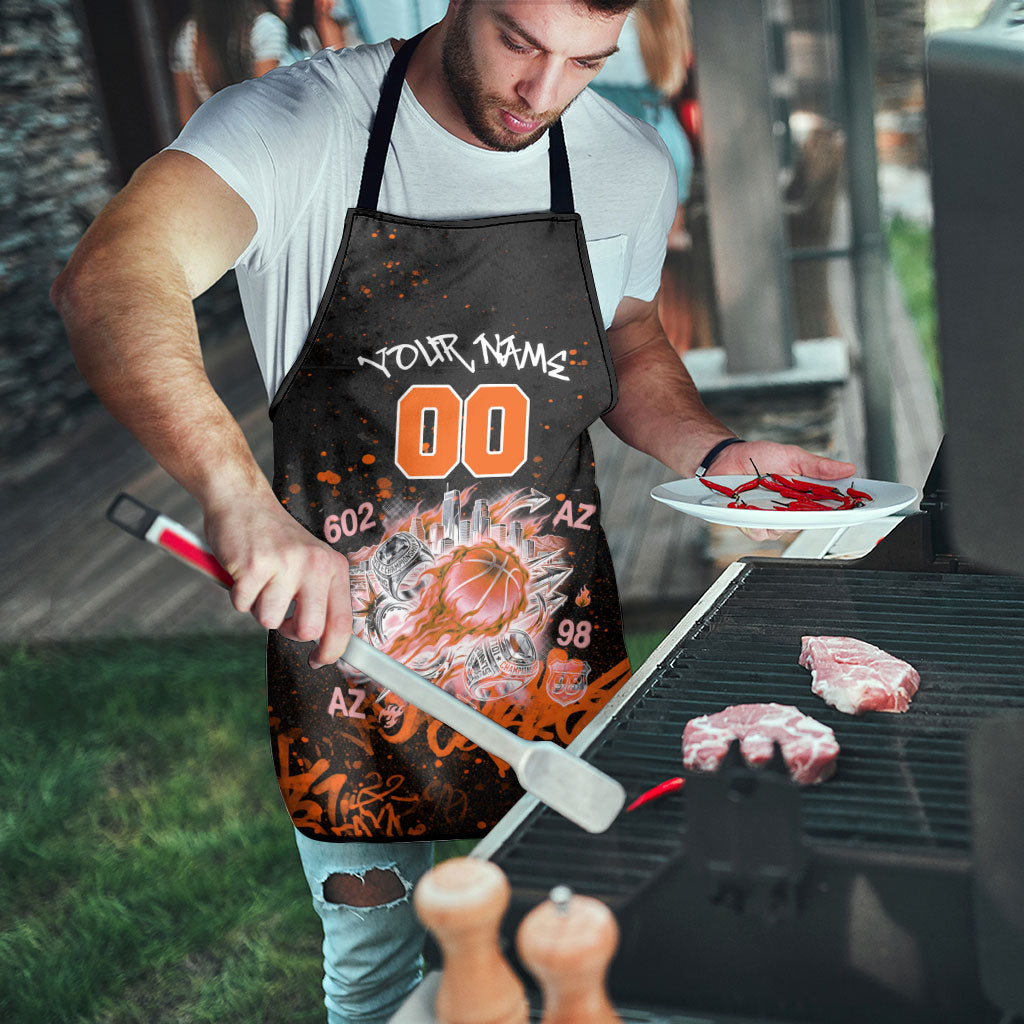 Personalized Arizona Apron Graffiti Street Art Southwest Cactus Route 66 Retro