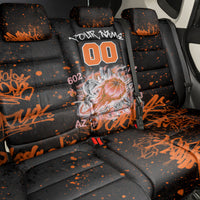 Personalized Arizona Back Car Seat Cover Graffiti Street Art Southwest Cactus Route 66 Retro