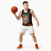 Personalized Arizona Basketball Jersey Graffiti Street Art Southwest Cactus Route 66 Retro