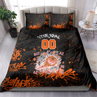 Personalized Arizona Bedding Set Graffiti Street Art Southwest Cactus Route 66 Retro
