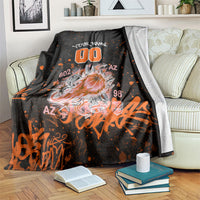 Personalized Arizona Blanket Graffiti Street Art Southwest Cactus Route 66 Retro