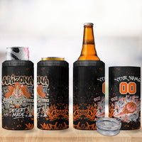 Personalized Arizona 4 in 1 Can Cooler Tumbler Graffiti Street Art Southwest Cactus Route 66 Retro