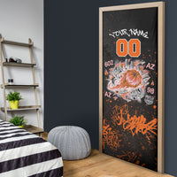 Personalized Arizona Door Cover Graffiti Street Art Southwest Cactus Route 66 Retro