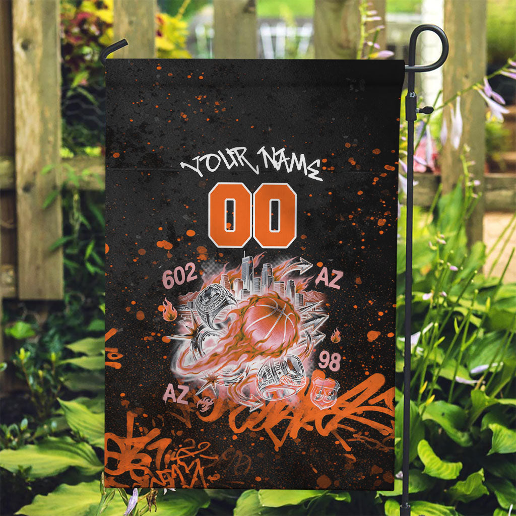 Personalized Arizona Garden Flag Graffiti Street Art Southwest Cactus Route 66 Retro