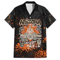 Personalized Arizona Hawaiian Shirt Graffiti Street Art Southwest Cactus Route 66 Retro