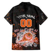 Personalized Arizona Hawaiian Shirt Graffiti Street Art Southwest Cactus Route 66 Retro