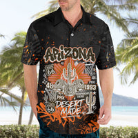 Personalized Arizona Hawaiian Shirt Graffiti Street Art Southwest Cactus Route 66 Retro